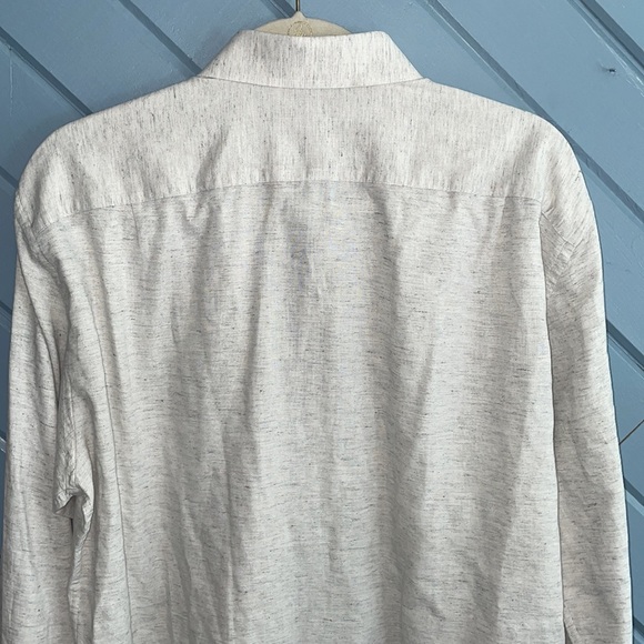 Hammer Made Linen blend button down - Picture 7 of 12